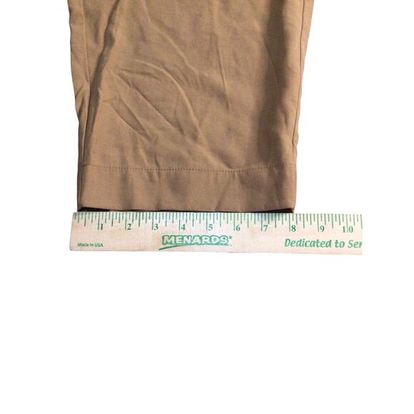 A New Day Women's Size XXL High-Rise Ankle Cargo Pants Elastic Waist Pockets Tan - Picture 10 of 10